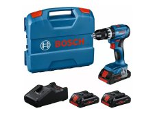 Bosch trapano avvitatore a batteria GSB 18V-45 in Kit con 2 batterie da 2.0Ah