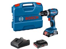 Bosch trapano avvitatore a batteria GSB 18V-45 con percussione in Kit Bosch trapano avvitatore a batteria GSB 18V-45 con percussione in Kit