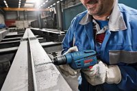 Bosch trapano elettrico GBM 10 RE 600W con mandrino autoserrante 10 mm