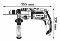 Trapano elettrico professionale BOSCH GSB 21-2 RCT 1.300W