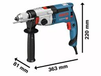 Bosch Trapano con percussione GSB 24-2 Professional, 1100W