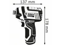 Avvitatore a massa battente GDR 12V-105 Bosch in valigetta senza batteria