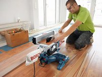 Troncatrice combinata Bosch GTM 12 JL Professional, 1800W + banco GTA 260