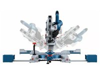 Bosch troncatrice radiale GCM 18V-254 D Professional BUTURBO con lama da 254mm