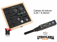 SET COMPLETI Micrometro digitale per piccoli fori 2,25-6,35mm
