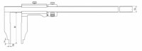 Calibri a corsoio monoblocco INOX regolazione micrometrica