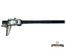 Calibro digitale in acciaio inox per spessore tubi, misura 150mm
