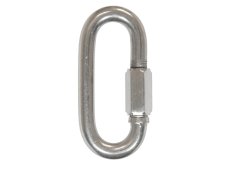 Maglie ovali di connessione Carcano A544 in acciaio inox AISI 316, 3,5-12mm (30pz)