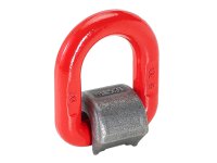 Punto di ancoraggio a saldare Carcano C804 in acciaio G80, portata 1,12-15 ton