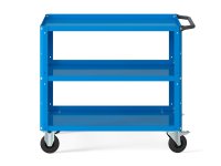 Carrello a tre ripiani Clever Large Fami ruote in gomma portata 300kg