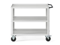 Carrello a tre ripiani Clever Large Fami ruote in gomma portata 300kg