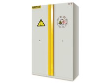 Armadio monoblocco per bombole gas compresso Carvel 1200x600x2050mm con 2 ante cieche Armadio monoblocco per bombole gas compresso Carvel 1200x600x2050mm con 2 ante cieche