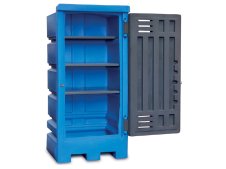 Armadio di sicurezza monoblocco Carvel 830x830x1990mm in polietilene per prodotti chimici corrosivi Armadio di sicurezza monoblocco Carvel 830x830x1990mm in polietilene per prodotti chimici corrosivi