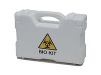 Polvere assorbente e addensante Carvel Pulvibio per liquidi biologici in valigetta