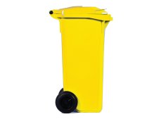 Bidone carrellato portarifiuti Carvel 480x560x935mm in polietilene, 120lt