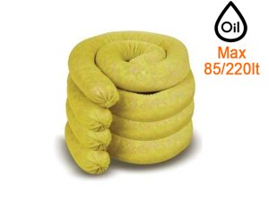 Calze assorbenti Carvel 7,6x122cm per sostanze acide e liquidi tossici (15pz)