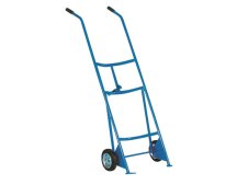 Carrello portafusti Carvel 600x1600mm per fusti metallici 220lt, portata 300Kg