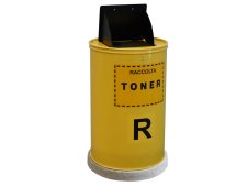 Contenitore in acciaio Carvel 400x600mm per raccolta toner inchiostro, 60lt