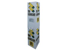 Contenitori in cartone ondulato Carvel 322x300x1500mm per raccolta neon esausti E2 (10pz)