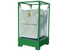 Contenitore porta Big Bag Carvel 1000x1000x1850mm con vasca di contenimento