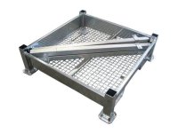 Contenitore porta Big Bag Carvel 1070x1070x1260mm componibile in acciaio zincato