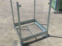 Contenitore porta Big Bag Carvel 1070x1070x1260mm componibile in acciaio zincato