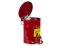 Contenitore per rifiuti infiammabili o oleosi Carvel 302x403mm con apertura a pedale, 20lt