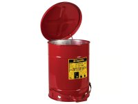 Contenitore per rifiuti infiammabili o oleosi Carvel 354x464mm con apertura a pedale, 34lt
