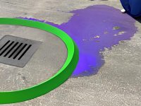 Diga di contenimento chiusa Carvel Ø400mm a sezione triangolare