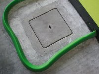 Diga di contenimento aperta Carvel a sezione triangolare, 2-3mt
