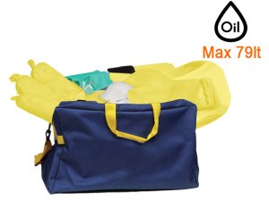 Assorbenti antisversamento per prodotti chimici Carvel da 79lt in borsone