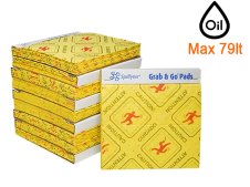 Panni assorbenti alta visibilità Carvel 41x46cm per sversamenti in dispenser a strappo(200pz)