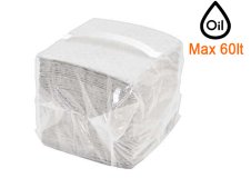 Panni assorbenti Carvel 41x46cm forati e pre-tagliati per oli e idrocarburi(100pz)