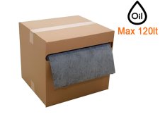 Rotolo assorbente calpestabile Carvel 41x4600cm per liquidi industriali in dispenser, 120lt