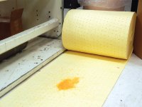Rotoli assorbenti Carvel 41x4500cm forati e pre-tagliati per sostanze acide e liquidi tossici (2pz)