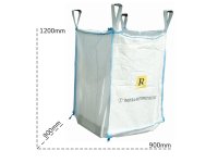 Saccone Big Bag a pannelli Carvel 900x900x1200mm omologato ONU-13H 3/Y, 1000Kg