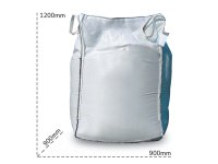 Saccone Big Bag a pannelli Carvel 900x900x1200mm per rifiuti solidi, 1000Kg