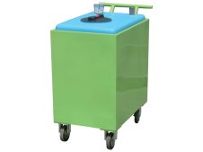Stazione di stoccaggio per olio esausto Carvel Cub Oil 540x790x900mm con ruote, 300lt