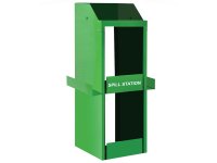 Stazione stoccaggio Carvel Spill Station 500x500x1500mm con materiale assorbente universale, 250lt