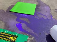 Tappeto di sicurezza copritombino Carvel Green Mat 610x610mm in PVC