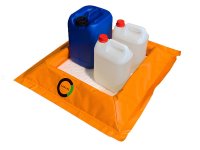Vasca di contenimento flessibile Carvel 480x430mm per olio o liquidi pericolosi, 19,5lt