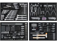 Cassettiera mobile Kraftwerk LT700 con 7 cassetti e 337 utensili inclusi