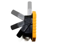 Lampada da cantiere CAT CT3545 ricaricabile in ABS, 250-500 lumen