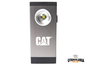 Torcia tascabile in alluminio CAT CT 5110 con base magnetica, 250 lumen