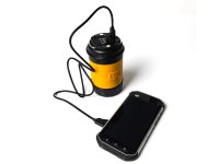 Lampada estendibile CAT utility light ricaricabile con base magnetica, 225 lumen