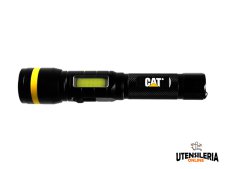 Torcia tattica ricaricabile CAT CT 6215 doppio led dimmerabile, 700 lumen