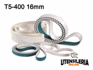 Cinghia Dentata in poliuretano T5-400 80 denti 16mm