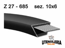 Cinghia trapezoidale sez. 10x6 Z27-685