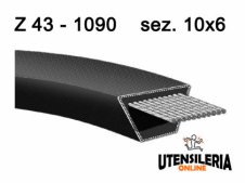 Cinghia trapezoidale sez. 10x6 Z43-1090