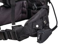 Aspiratore a zaino 700W da 4 litri Cleancraft flexCAT 104 + Accessori